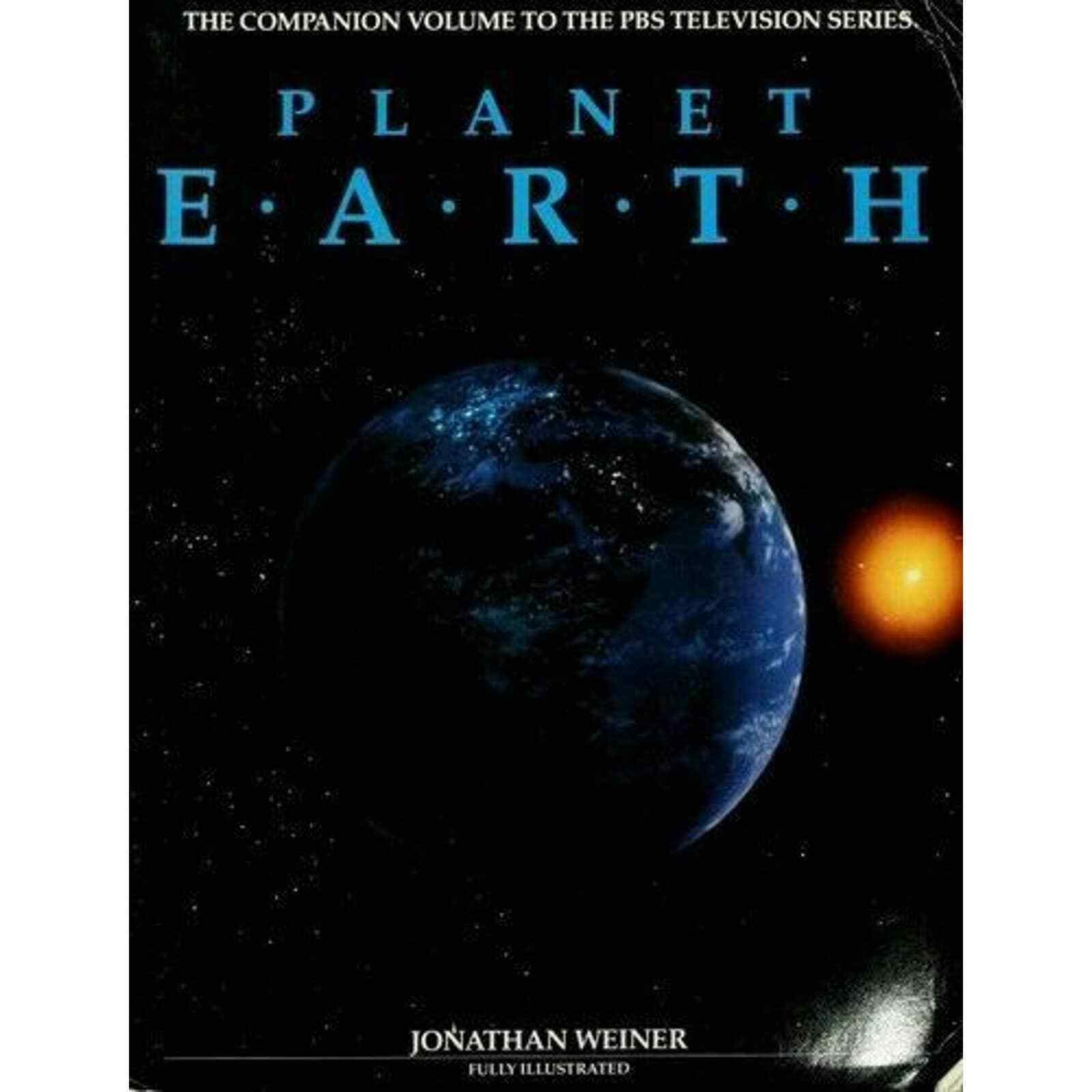 Photo of the book cover for Johnathan Weiner's book, "Planet Earth."