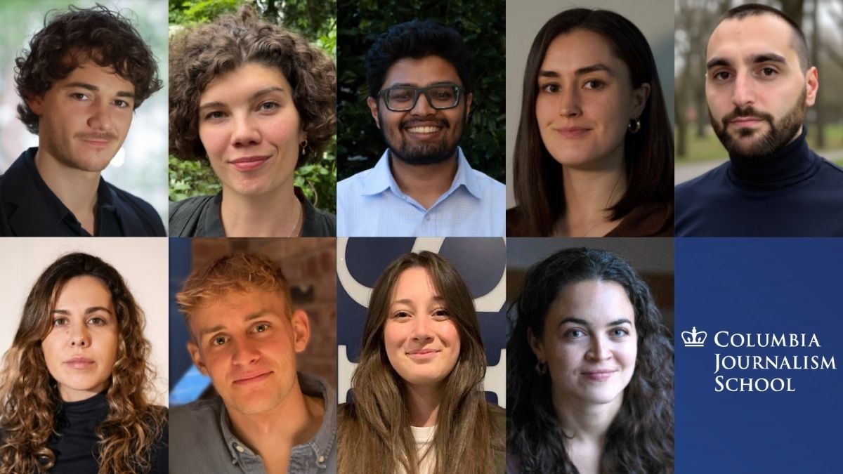 Headshots of the 2025 Pulitzer Center Fellows. 