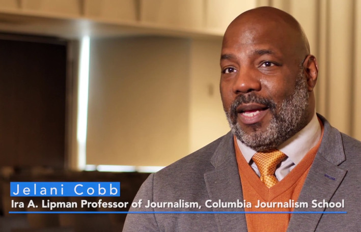 Jelani Cobb, the Ira A. Lipman Professor of Journalism and center director