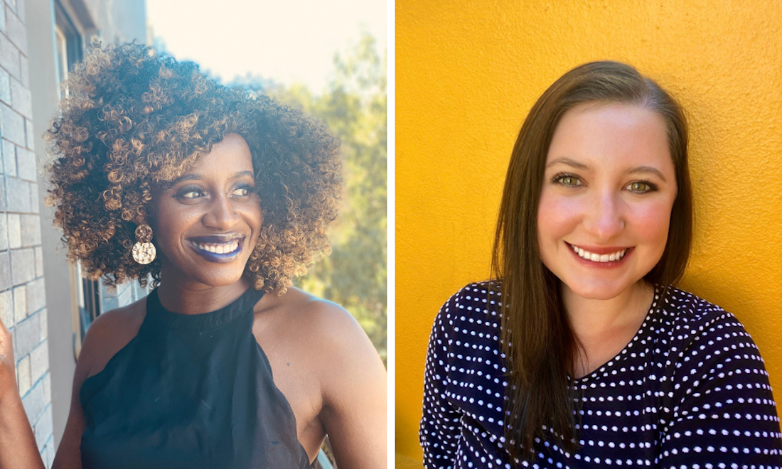 Lipman Fellows Kovie Biakolo and Brittney Martin