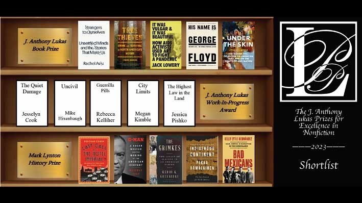 Lukas 2023 Shortlist Bookcovers
