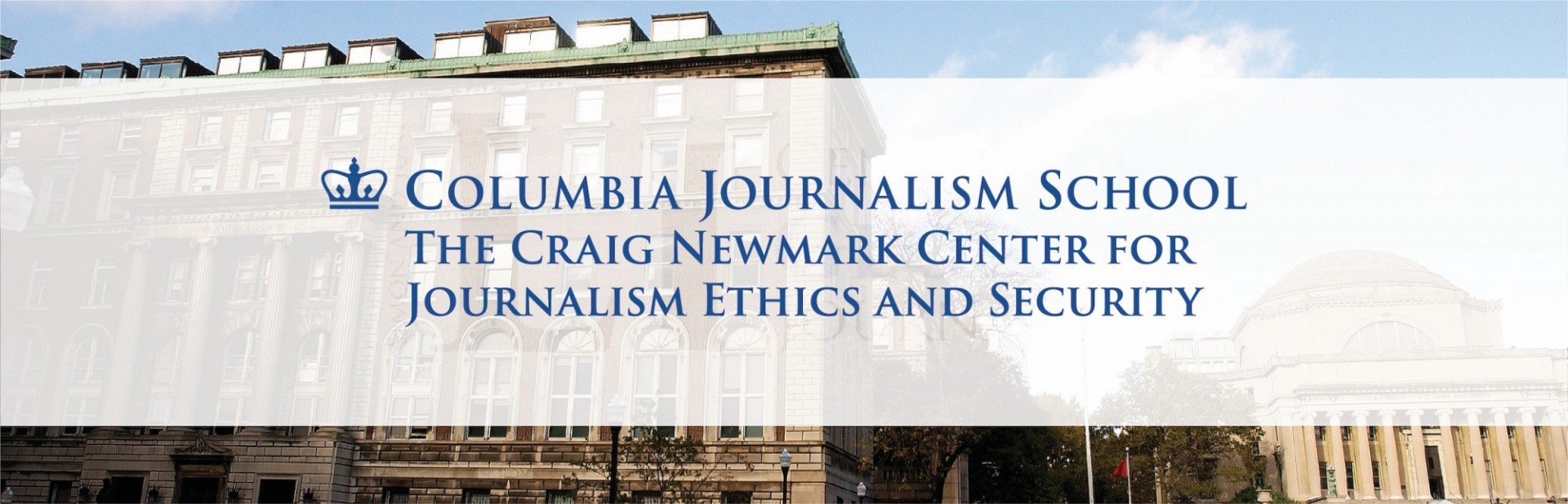 Banner with Newmark Center Logo