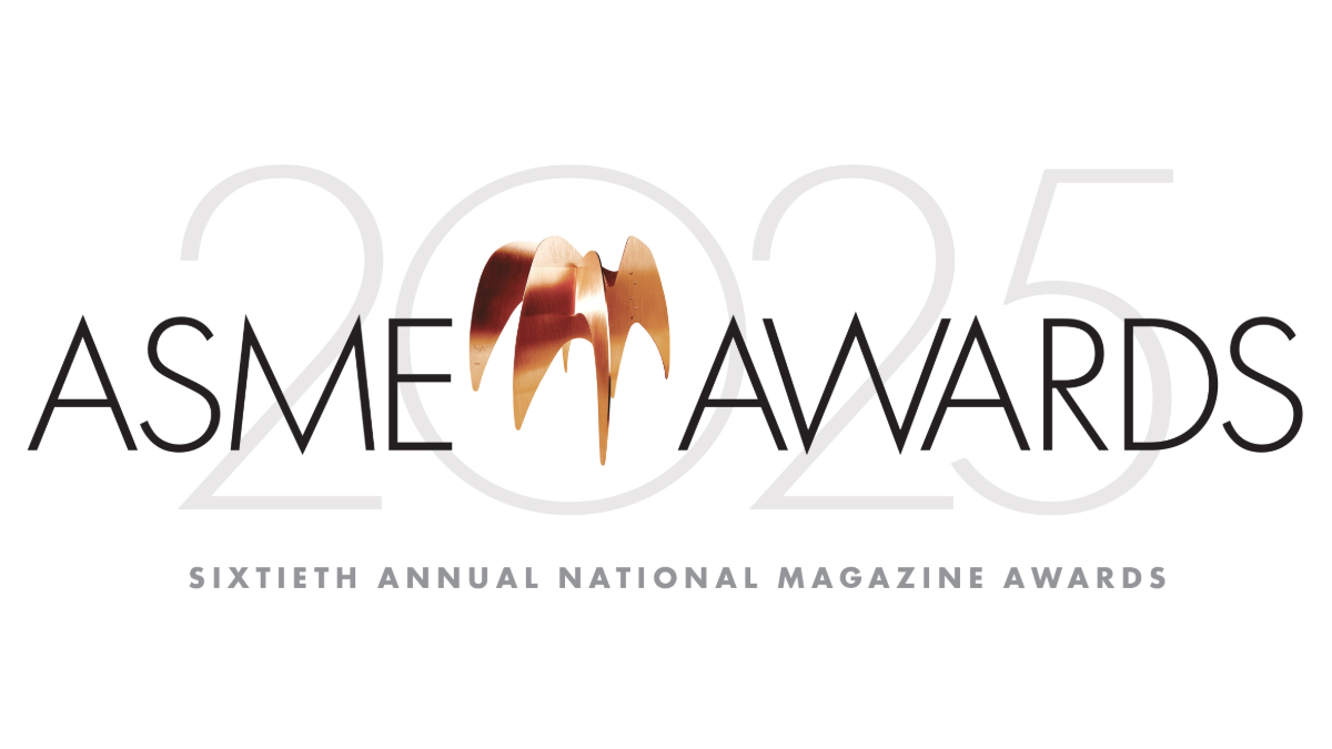 Logo for the 2025 ASME Awards. 