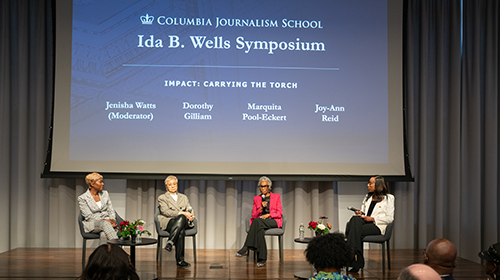 A powerhouse panel of women who embody Ida B. Wells's legacy of excellence, courage, and tenacity discuss their challenges and triumphs in the face of pervasive racism and sexism as they continue their fight for justice and equality and inspire the next generation of journalists to fight just as fiercely (Photo: Silence ByK Photography). A powerhouse panel of women who embody Ida B. Wells's legacy of excellence, courage, and tenacity discuss their challenges and triumphs in the face of pervasive racism and sexism as they continue their fight for justice and equality and inspire the next generation of journalists to fight just as fiercely.