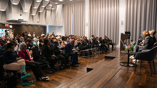 The symposium honored Wells's contributions to journalism, the civil rights movement and American history (Photo: Silence ByK Photography). The symposium honored Wells's contributions to journalism, the civil rights movement and American history.