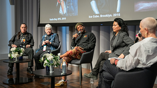 Word:Life panel topics included "Nelson George on his 1978 Amsterdam News article about DJ Kool Herc," "Flyboy Unbound: The Life and Significance of Greg Tate," "The Culture is Visual: Hip Hop Photography," and more (Photo: Tanel Leigher). Word:Life panel topics included "Nelson George on his 1978 Amsterdam News article about DJ Kool Herc," "Flyboy Unbound: The Life and Significance of Greg Tate," "The Culture is Visual: Hip Hop Photography," and more.