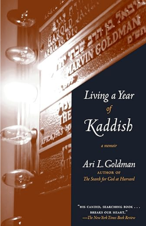 Cover of Living a year of Kaddish