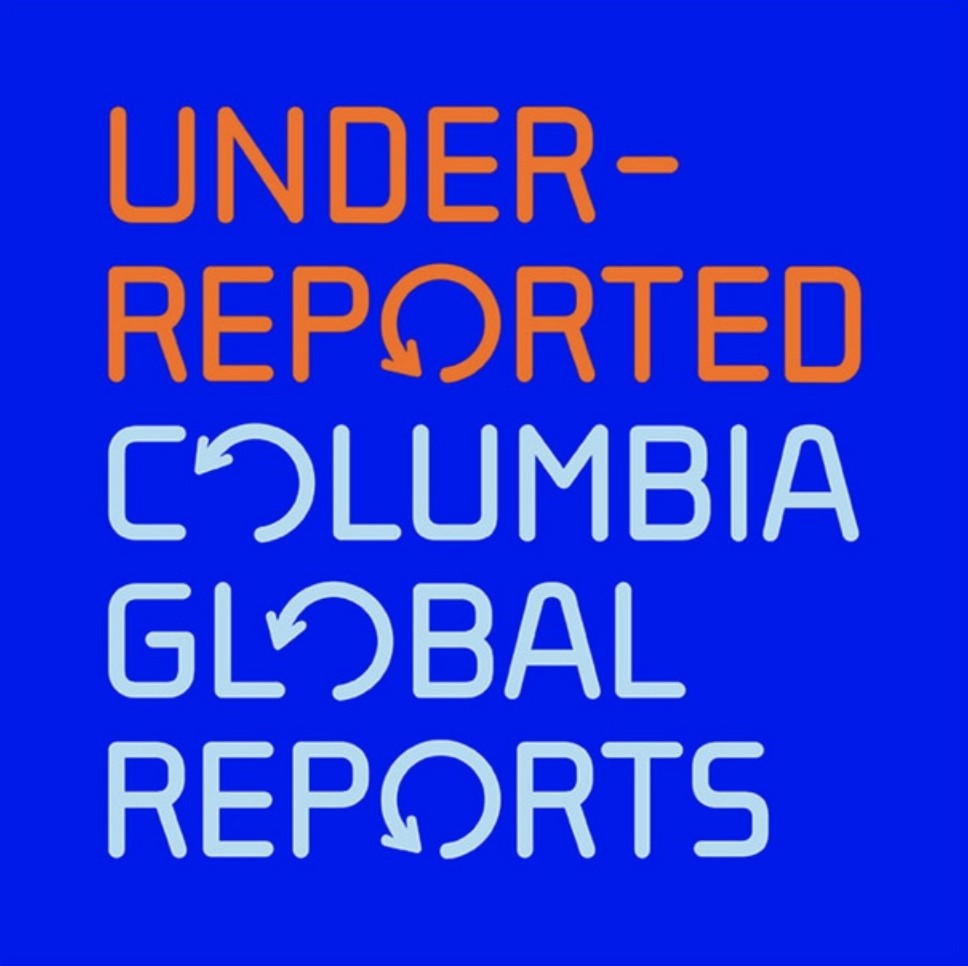 Logo for Underreported podcast.