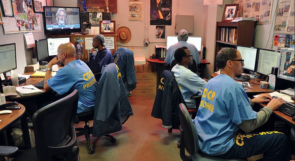 Journalists at California’s San Quentin State Prison have contributed to Prison Journalism Project. (Eddie Herena / Society of Professional Journalists)