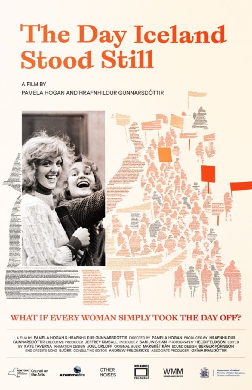 Poster for the Day Iceland Stood Still