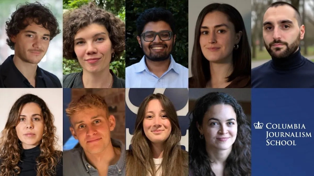 Headshots of the 2025 Pulitzer Center Fellows. 
