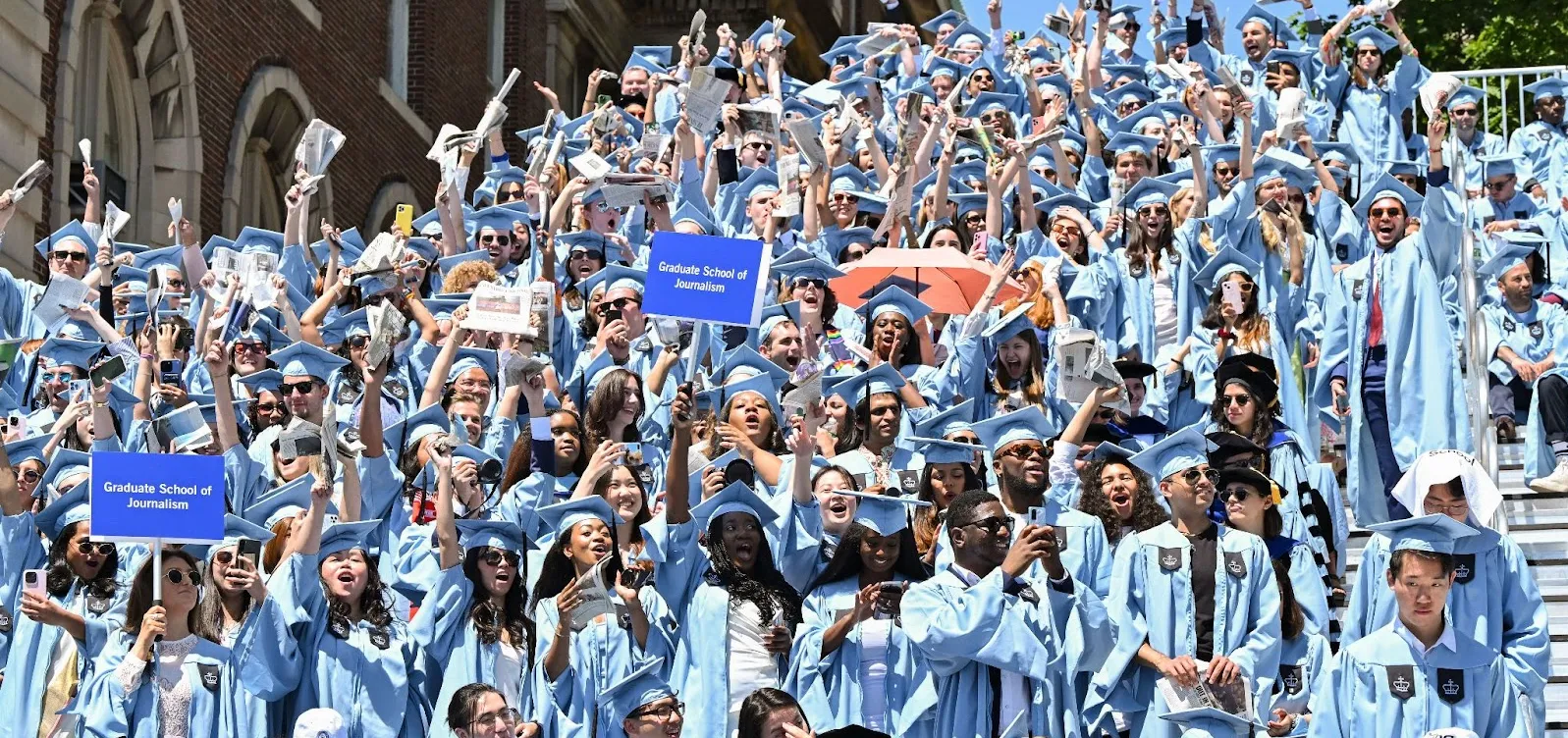 Students at Graduation