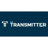 Logo for The Transmitter. 