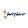Logo for StorySavor. 