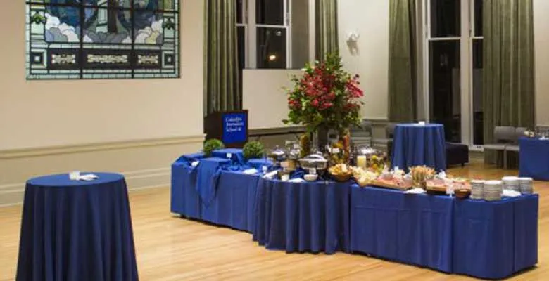 Standing reception