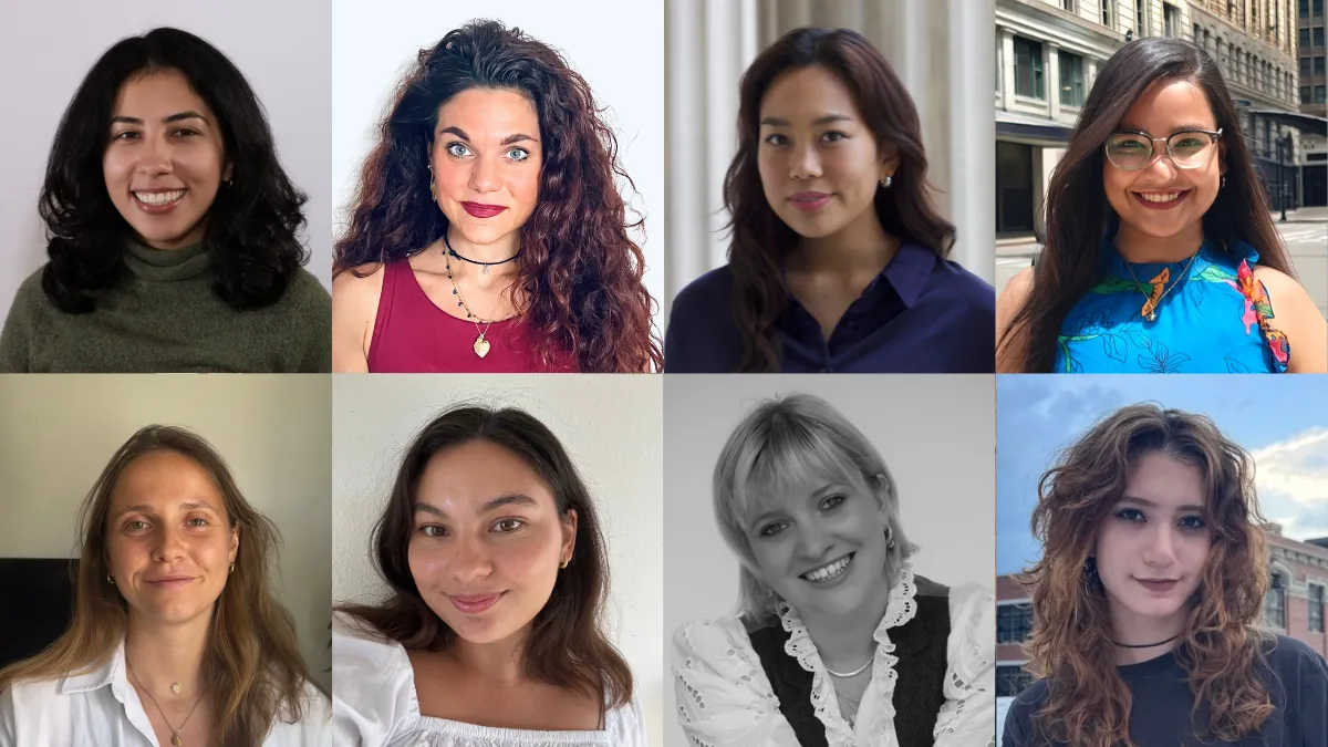 Headshots of the 2026 Pulitzer Center Fellows. 