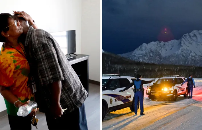 First Photo: Francine Orr, The Los Angeles Times Second Photo: Marc Lester, Anchorage Daily News