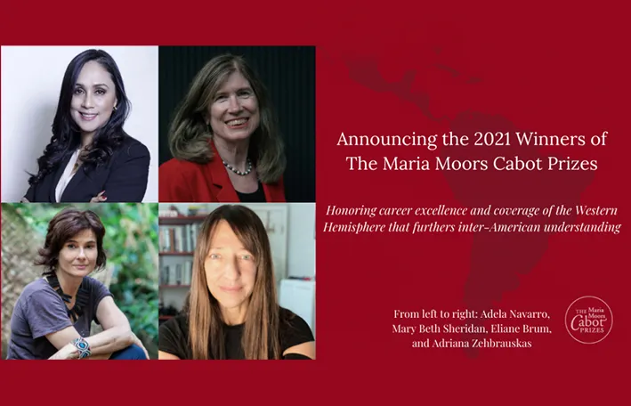 2021 Cabot Prize Winners