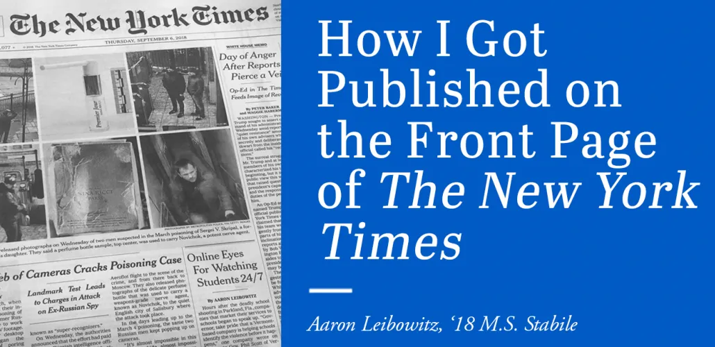 How i got published