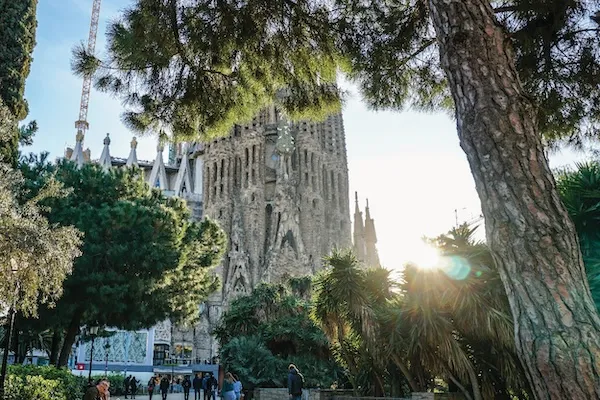Photo of the Sagrada Família. 