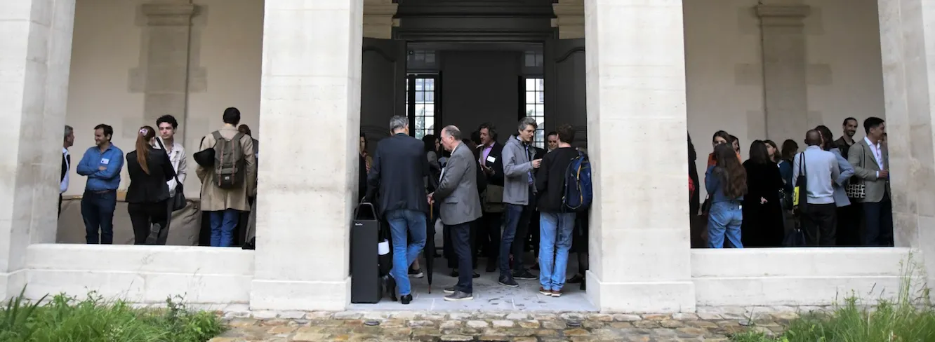 Alumni gather for an event hosted by Sciences Po in Paris, France. 