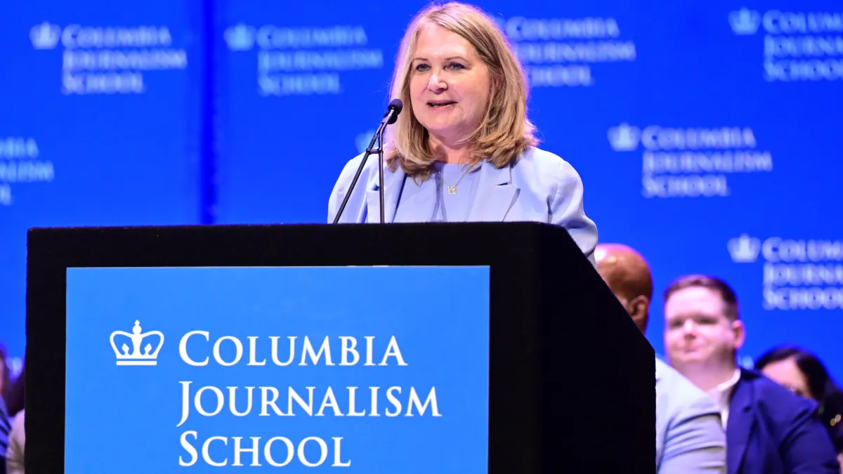 Julie K. Brown, investigative reporter for the Miami Herald, speaks to the Class of 2026. 
