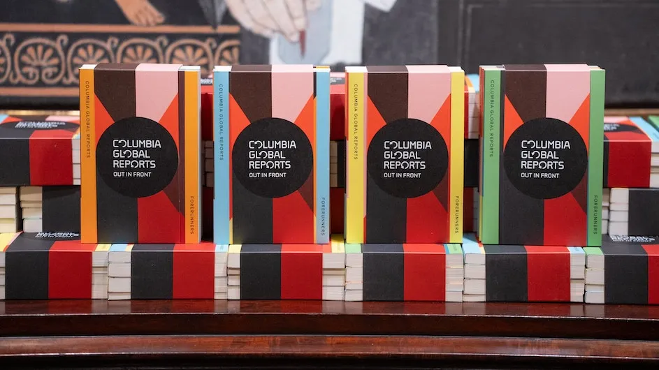 To mark its tenth anniversary, Columbia Global Reports is introducing its Forerunners series, which revives works published more than a century ago. Photo by Steve Myaskovsky
