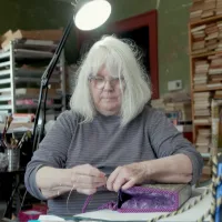 Bindings. Directed by Susan Pinchiaroli and Lucy Spahr.