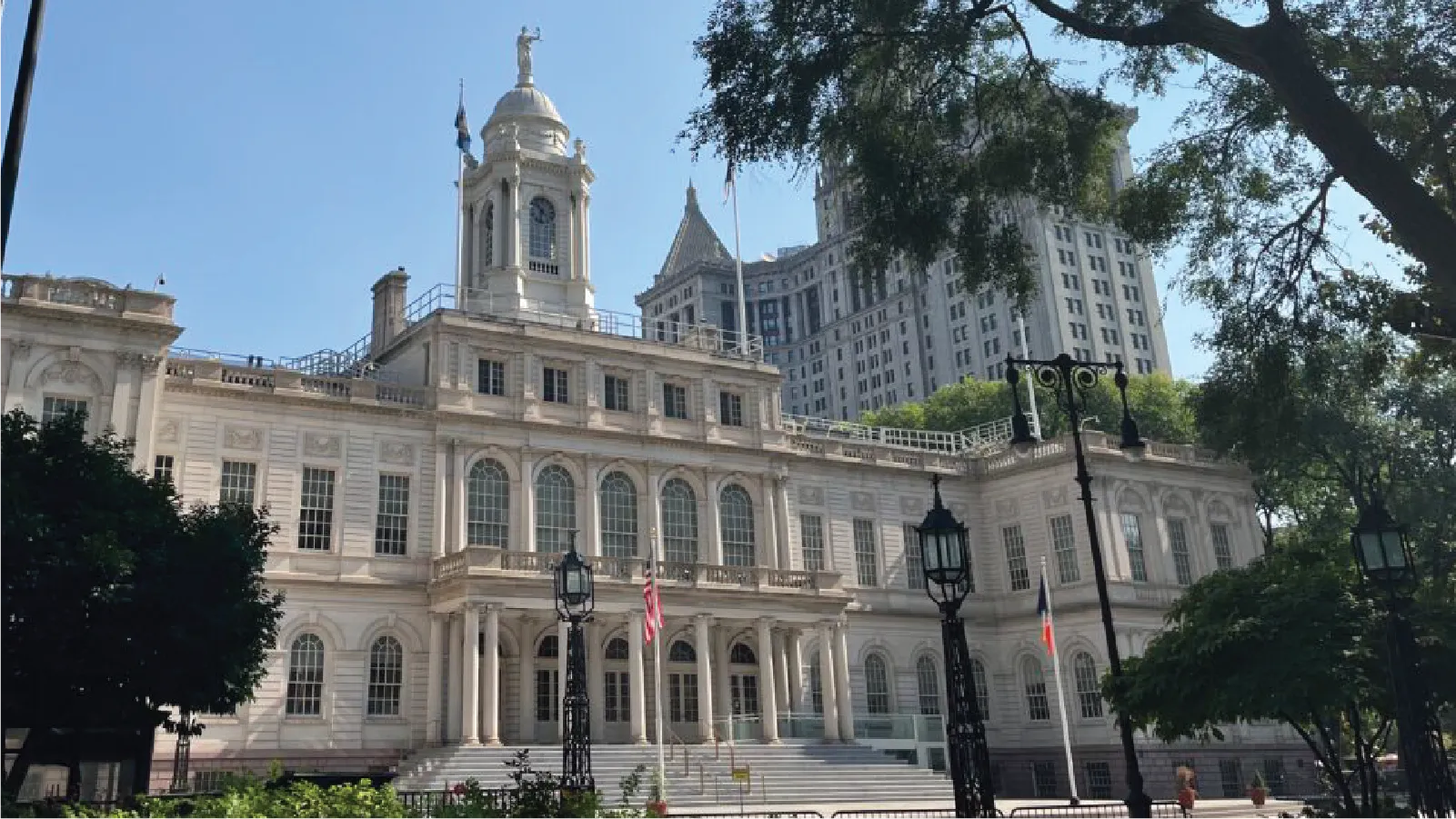 City Hall as seen on Sept. 14. Photo credit: Eleanor Hildebrandt, ‘25 M.S.