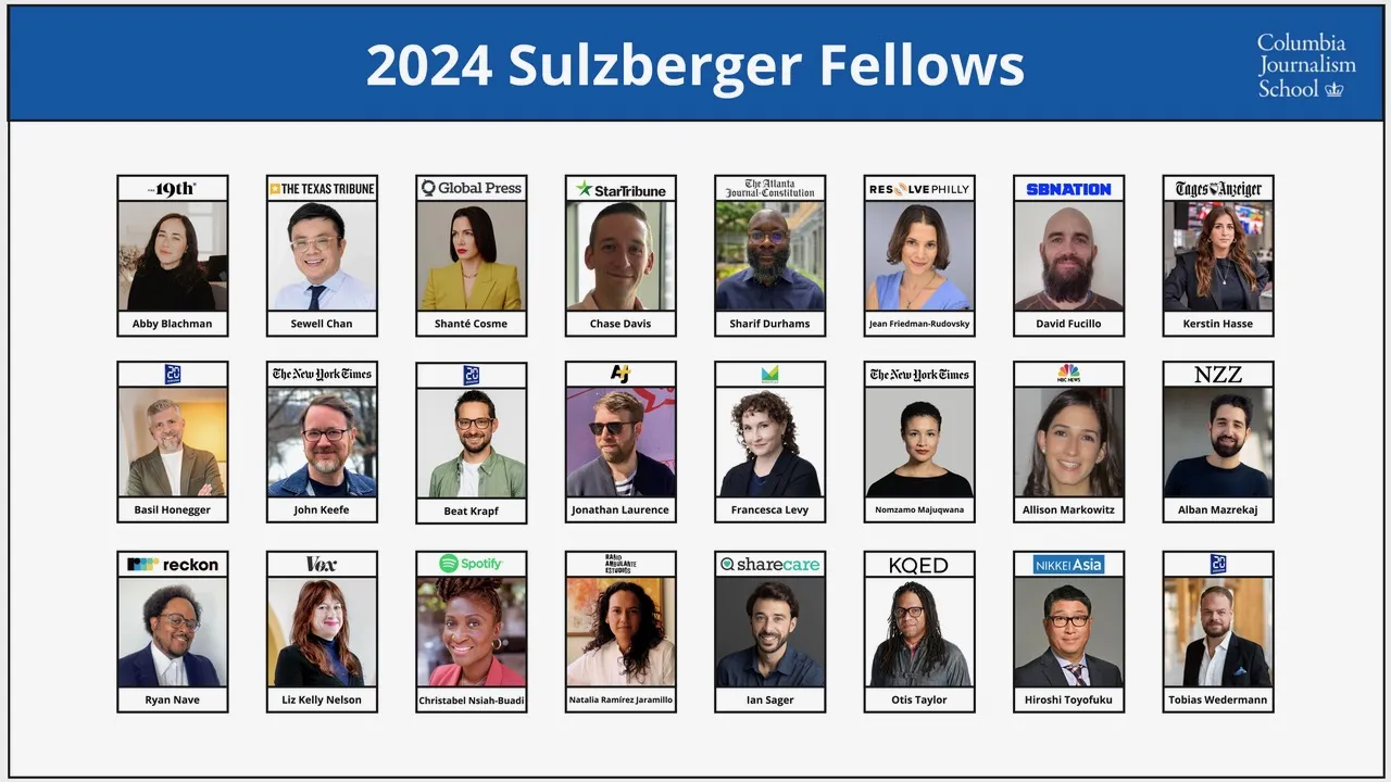2024 Sulzberger Leadership Fellows