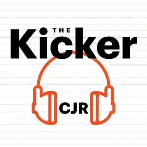 The logo for The Kicker.