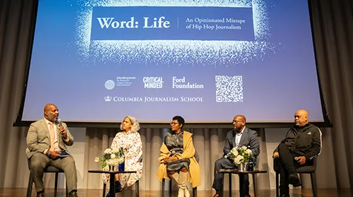 Dean Jelani Cobb is joined by top hip hop journalists at the 2024 World:Life conference.