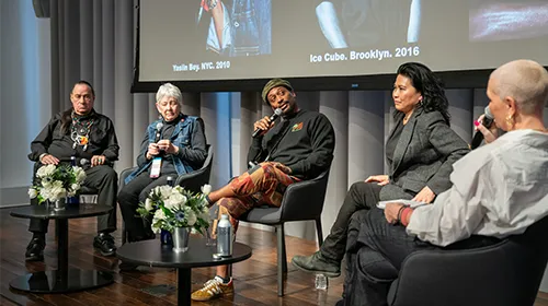 Word:Life panel topics included "Nelson George on his 1978 Amsterdam News article about DJ Kool Herc," "Flyboy Unbound: The Life and Significance of Greg Tate," "The Culture is Visual: Hip Hop Photography," and more. 