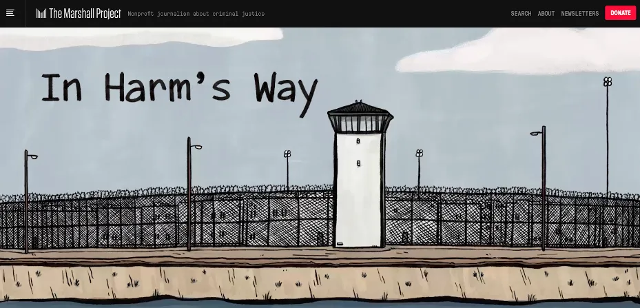 Illustration by Susie Cagle for The Marshall Project