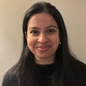 Headshot of Shanthi Bharatwaj