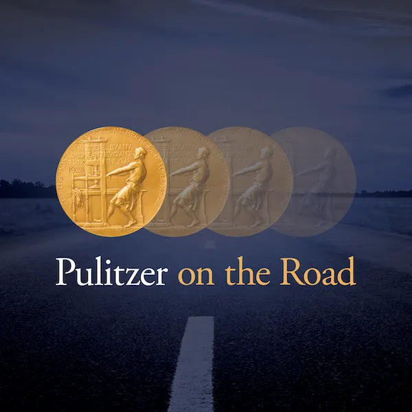 Cover art for "Pulitzer on the Road"