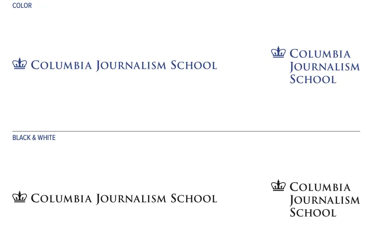 Visuals of color trademarks for CJS logos. 