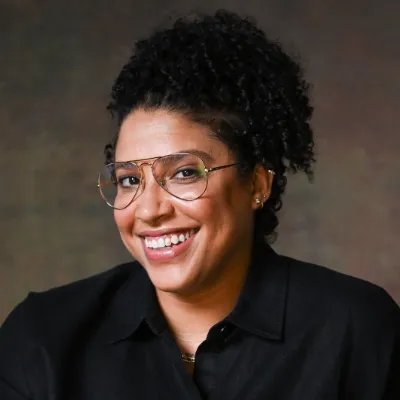 Portrait of a smiling person. 