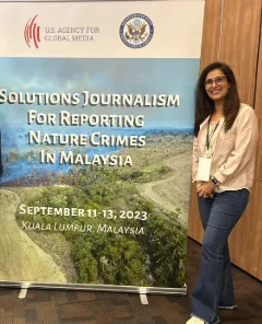 Photo of Kavita Chandran, ’98 M.S.