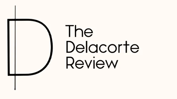Logo for the Delacorte Review. 