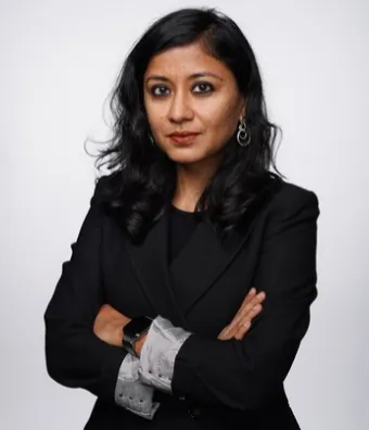 Niha Masih, ‘16 M.S., winner of the 2026 SAJA Outstanding International Reporting Award. Credit: SAJA.
