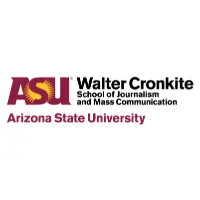 ASU Cronkite school logo. 