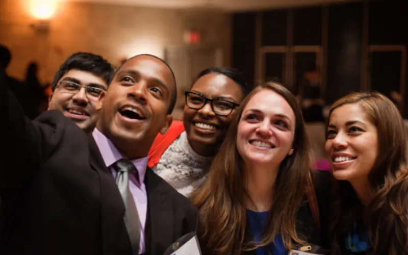 Students at the annual Career Expo