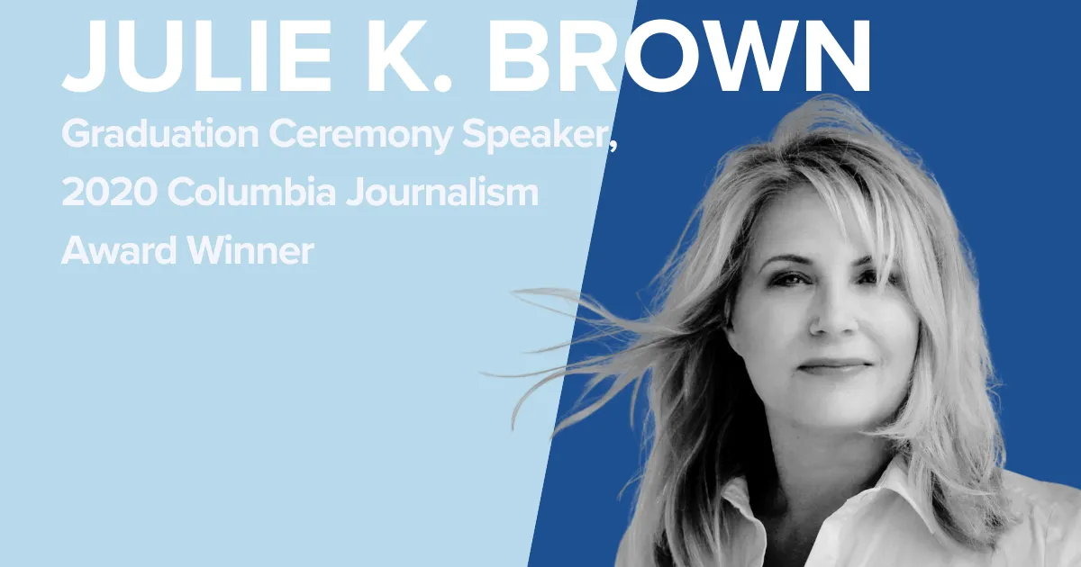 Investigative Journalist Julie K. Brown to Address Columbia Journalism ...